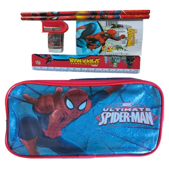 Spiderman, Disney Otrok Svinčnik Set Otroci šolske potrebščine tiskovine nabor risanka svinčnik svinčnik Vrečko estuches escolares