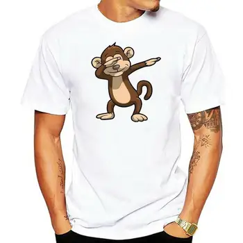 Dabbing Malo Opico T-Shirt Srčkan Živali Natisnjeni T-Shirt Kratek Rokav T-Shirt1 Za Mlade, Srednje Starosti, Star Tee Majica