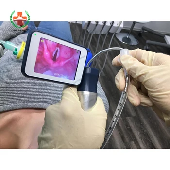SY-P020N 6 večkratno uporabo rezila 3-palčni LCD-zaslon DRŽAVA video laryngoscope