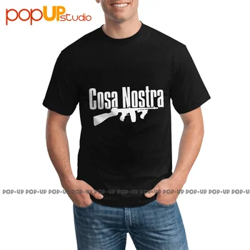 Vrh Cosa Nostra Mafije Gangster Boter T-shirt Edinstveno Klasičnih Visoko Kakovost Tee Majica