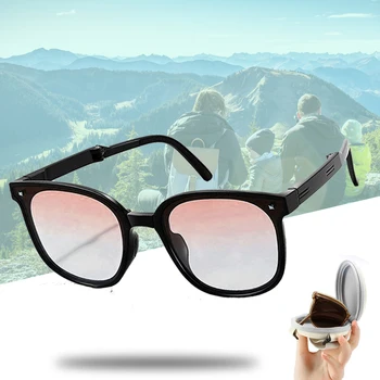 Ženske Pohodniške Očala Zložljiva Zračne Blazine Športna Očala Za Zaščito Pred Soncem Potovanja Plaži Vožnjo Sončna Očala Ultralahkih Gradient Barve