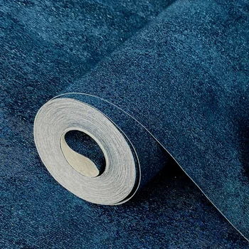 Peacock Blue Kovinske Marmorja Ozadje Roll Industrijske Letnik Navaden Teksturirane Vinil Stene Papirja za Dnevna Soba Spalnica