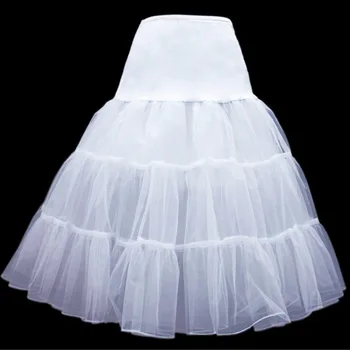 Tutu Obleko Poročno Petticoat Crinoline Underskirt Kratka Poročne Liste