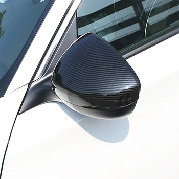 Za Honda Accord 10. 2017 2018 2019 Auto ABS Chrome Avto Ogledala zaščitni Pokrov Rearview Mirror Nalepke iz Ogljikovih Vlaken