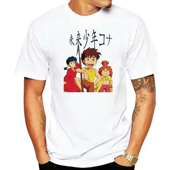 Moški Kratkimi rokavi tshirt Future Boy Conan Unisex Majica s kratkimi rokavi Ženske t-shirt