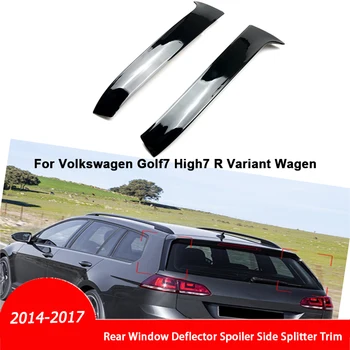 Avto Zadnje Okno Deflektor Spojler Strani Splitter Canards Nalepke Kritje Za Volkswagen Golf7 High7 R Varianta Wagen 2014 -2017