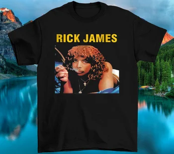 Rick James sem Mu všeč Majica s kratkimi rokavi Velikosti S, M, L 234XL Bombaž NL1036