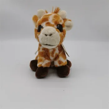 Lep Žirafa Velike Oči Opazil Srnjad Sit Živali Mehko Polnjene Lutka Plišastih Igrač Dekle, Fant Rojstni dan Božično Darilo 1pc