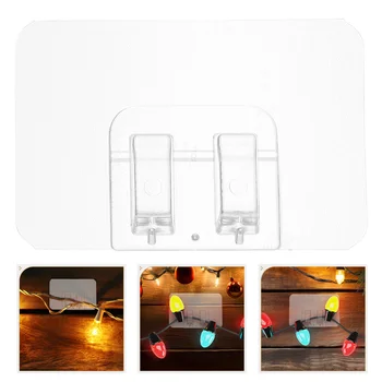 50pcs Lepilo Mini Light Posnetek Lepilo Visi Posnetke v Zaprtih prostorih na Prostem Niz Luči Steni Kljuke