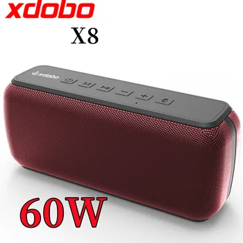 60 W Brezžični Bluetooth Zvočnik XDOBO X8 Prenosni Zunanji Nepremočljiva Zvok Stolpec TWS Subwoofer 360 Stereo surround Sound Bar