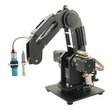 0,5 kg Obremenitev Industrijske Kovine Aluminij Zlitine Robot Manipulator Roko za 3 Dof Robotsko Roko Združljiv Koračnih Motorjev/Sesalna Skodelice