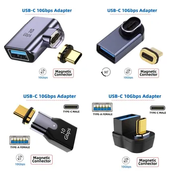 CY USB C Magnetno Priključek za Napajalnik,USB Tip C Moški USB 3.0 Tip A Ženski OTG Podatki Adapter za Prenosni Telefon