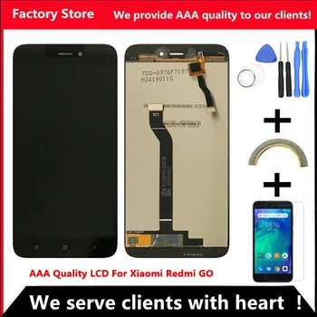 Kakovosti AAA LCD Za Xiaomi Redmi Pojdi LCD Z Okvirjem Zaslon Zamenjava Za Redmi Odprite Zaslon Z Okvirjem