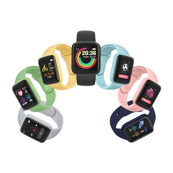 Otrok je Pametno Gledati Bluetooth Fitnes Tracker Macaron Smartwatch za Moške, Ženske Krvni Tlak Pametna Zapestnica za Android IOS