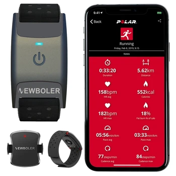 Monitor srčnega utripa, Zapestni Trak Roko Pasu, Bluetooth 4.0 ANT Kolesarska Oprema Kadence Senzor za Wahoo GPS Kolo Računalnik