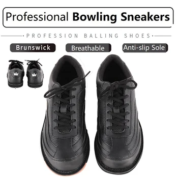 Bowling Čevlji za Moške, Ženske nedrsečo Podplat Bowling Superge Unisex Strokovni Športni Čevlji Desnem Skidproof Trener
