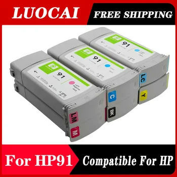 8Color HP91 Združljiv za HP 91 HP91 Združljiva Kartuša za HP Designjet Z6100 Z6100ps tiskalnika s črnilom pigmenta