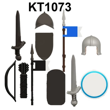 KT1073 Televizijskih Znakov Vojaki ABS Plastike Mini Stavbe, Bloki, Opeke figuric otroška Izobraževalne Igrače Juguetes