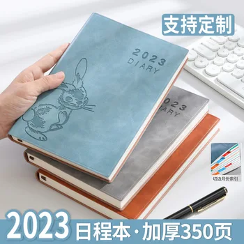 2024 koledar zvezek A5 debelo tedenski koledar Kitajski urnik knjiga A5 načrt knjiga eni strani urada beležnica dan zvezke