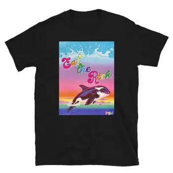 Lisa Frank-zgleduje Smešno Majico Z Orca Kita Jedo Bogati