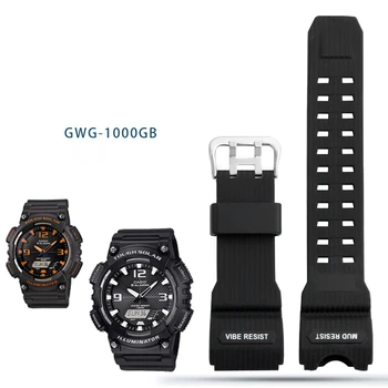 Za G-SHOCK Casio Men ' s Big Blato Kralj Gwg1000gb Trajne Watch Band Visoko Kakovostne Smole Silikonski Zamenjajte Izvirni Watchbands