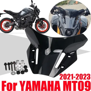Motorno kolo Vetrobransko steklo vetrobransko steklo Veter Ščit Ter Za Yamaha MT09 FZ09 2021-2023