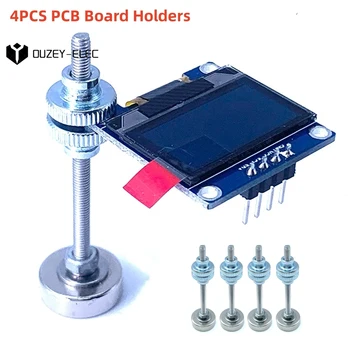 4PCS Univerzalno PCB Board Imetnik Stalnica Močne Magnetne Igle Objemka Groove Spajkanje Imetnik Orodje za PCB Spajkanje Popravila