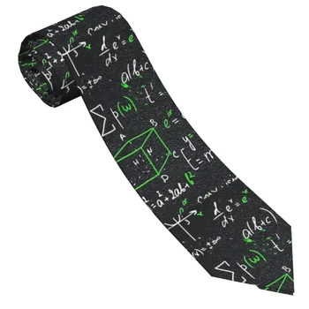 Matematike Fizike Sfero Neckties Unisex Poliester 8 cm Učiteljica Matematike Darilo Vratu Kravato Mens Suh Obleke Pribor