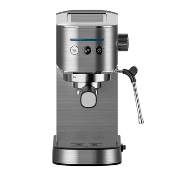 Espresso kavni avtomat 15 bar kavo z mlekom frother parnik palico super kompaktna zasnova z odstranljivo posodo za vodo