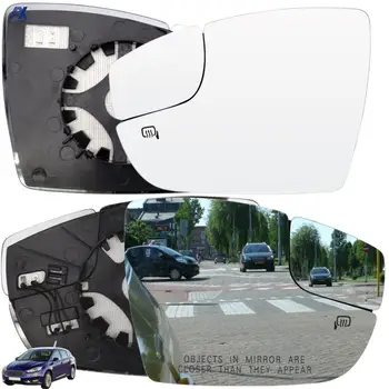 Za Ford Focus 2012 - 2018, NAM Model Levo desnih Vrat Krilo Ogledalo, Steklo Ogrevano Konveksna Slepa Pega (Pogled od Zadaj) Rearview Zunanjost