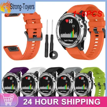 1~6PCS 26 mm Silikonski QuickFit Watch Band Za Garmin Fenix 5X Plus 6X Smartwatch Trak Easyfit Watchband Zapestnica Za Spust