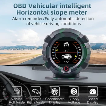 MH Avto Head Up Display 4x4 Off-road Inclinometer Nagib Hitrost Satellite Timing GPS X95 za HUD Avto Dodatki Meter