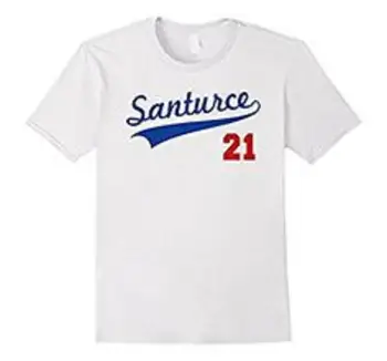 Santurce 21 T shirt Roberto Clemente Puerto Rico Baseball Retro 70-ih Pittsburgh