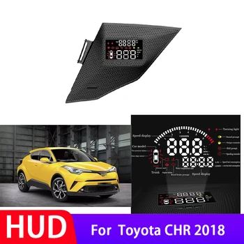 Avto Elektronska Oprema Head Up Display HUD Za Toyota CHR 2018 Avto HUD Head Up Display Digitalni merilnik Hitrosti