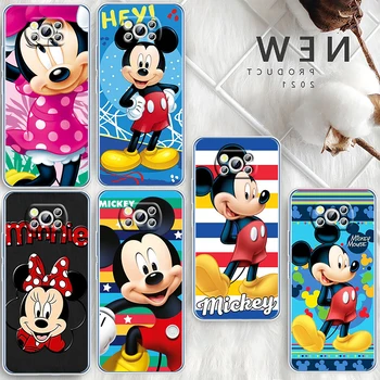 Mickey Minnie Kul Disney Primeru Telefon Za Xiaomi Mi Poco X4 X3 NFC F3 F4 GT M5 M5s M4 M3 Pro C40 C3 5G Pregleden TPU Pokrov