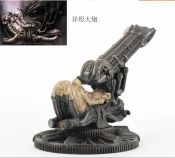 Nova Kolekcija H. R. Giger AVP Alien vs. Predato Prometheus Prostor Jockey Tujec Topništvo Model Kip Smolo Akcijska Figura, Igrača