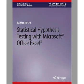 Statistični HypothesisTesting z Microsoft R Office Excel R