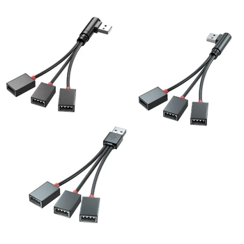 USB Moški na USB Ženski Splitter Hub Napajalni Kabel Podaljšek Adapter 24BB