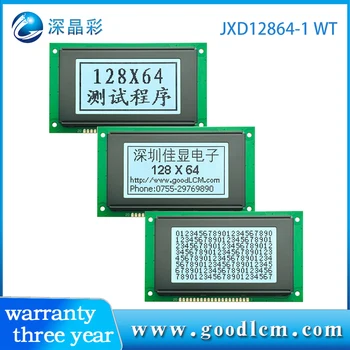 128x64-1 WT lcd-zaslon grafični lcd zaslon COB 12864 LCM modul FSTN belo ozadje ks0107 20 PIN nadzor 5.0 V ali 3.3 V