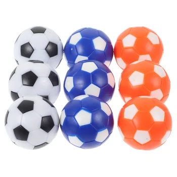 Za otroke Mini Namizni Nogomet Pralni Dodatki 28 mm, Barvni Model Foosball Igra Dobave Nogometne Žoge, Žoge za Mizo Nova