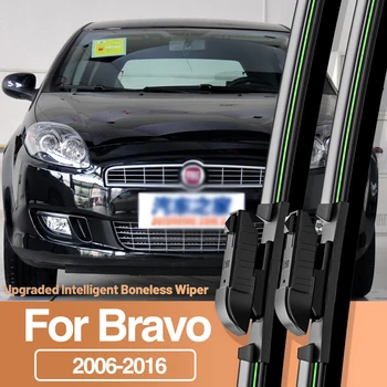 2pcs Za Fiat Bravo 2006-2016 Prednje Vetrobransko steklo Metlice Brisalcev vetrobranskega stekla Okno Dodatki 2007 2008 2009 2011 2012 2014 2015