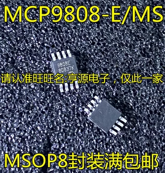 5pcs izvirno novo MCP9808T-E/MS MCP9808-E/MS 9808E MCP4921-E/MS 4921E MSOP-8