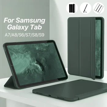 Za Samsung Galaxy Tablični Primeru Pribor Zavihku S6 Lite A8 A7 S7FE S9 Za Samsung Galaxy Tab S7 S8 S9 Plus 12.4 Zaščitni Pokrov