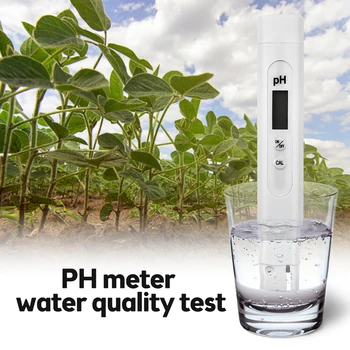 Digitalni PH-Meter za Vodo 0.01 Visoko ph Natančnost Pero Tip PH Tester za Hydroponics Pitne Bazen in Akvarij