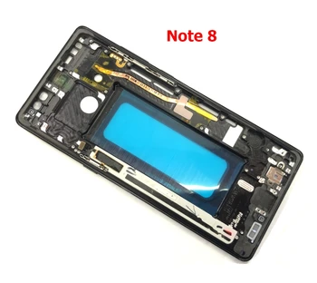 1Pcs Za Samsung Galaxy Note 8 Opomba 10 Plus Opomba 9 N960 Sredini Okvirja Ploščo, Kovinsko Ohišje Ohišje Z Močjo Obseg Strani Gumbov