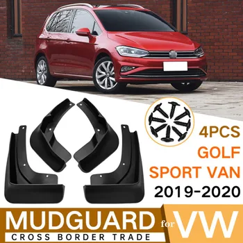 Za Volkswagen VW Golf Šport Van 2019 2020 Avto Blatnika Anti-splash Proti Obraščanju Spredaj Zadaj Fender avto Dodatki