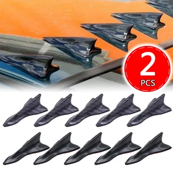 Avto Streho Plavuti Morskih psov Difuzor Spojler UV zaščitena & vremensko Odbijača Spojler Shark Fin Krilo Kit Vortex Generator