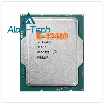 Co-re i3-12100 i3 12100 3.3 GHz 4-Core, 8-Nit CPU Procesor L3=12M 60 W Podporo DDR4 DDR5 CPU Desktop Socket LGA 1700