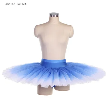 BLL536 Pre-strokovno Ombre Balet Tutu Dekleta & Ženske Balet Plesne Kostume Trenira Balet Tutu Trd Til Balet Tutu