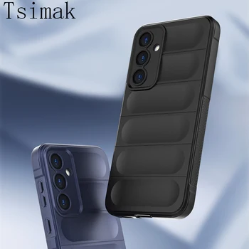 Shockproof Ohišje Za Samsung S23 Ultra Opomba 20 Tekoče Silikona Telefon Pokrovček za Galaxy S22 Plus S21 FE A14 A24 A34 A54 M14 M34 M54